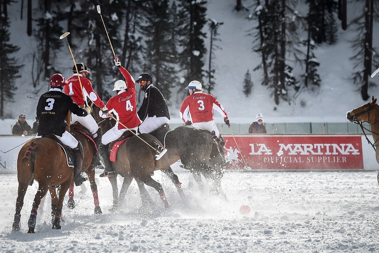 El 'snow polo' vuelve al lago congelado de St. Moritz