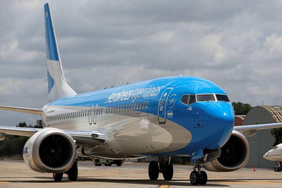Aerolíneas Argentinas suspende temporalmente vuelos con aviones Boeing 737 Max 8