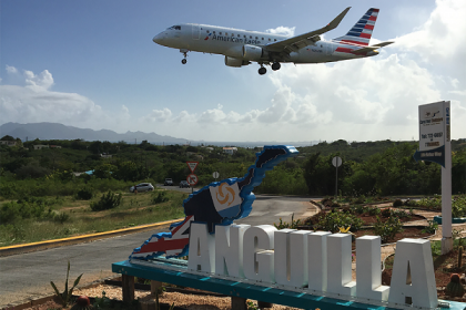 Anguilla recibe el vuelo inaugural desde Miami