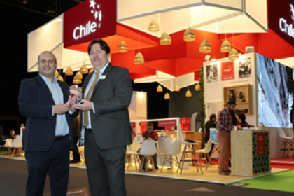 Chile premiado al mejor stand de negocios en WTM London