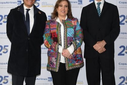 Copa Airlines celebra 25 años de la mano de Luz María Peña en  Chile