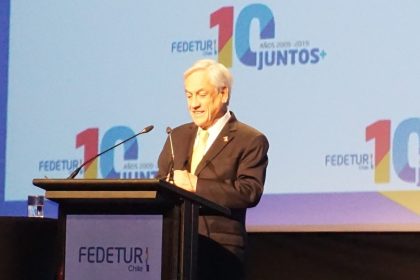 Presidente Piñera encabeza el Desayuno Anual de la Industria del Turismo