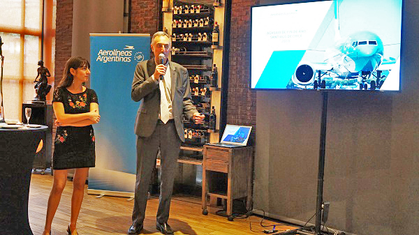 Aerolíneas Argentinas presentó nuevas conexiones desde Ezeiza