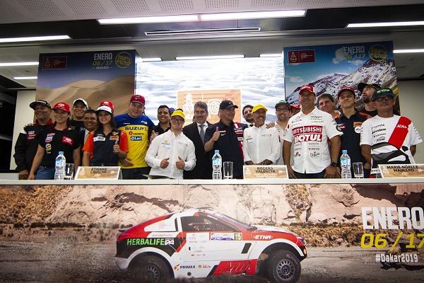 El Rally Dakar 2019  se realizará en las Dunas peruanas