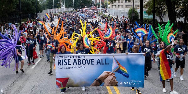 Atlanta: Delta en el evento del Orgullo 2024