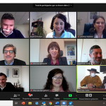 Original protesta de tripulantes de Latam Argentina