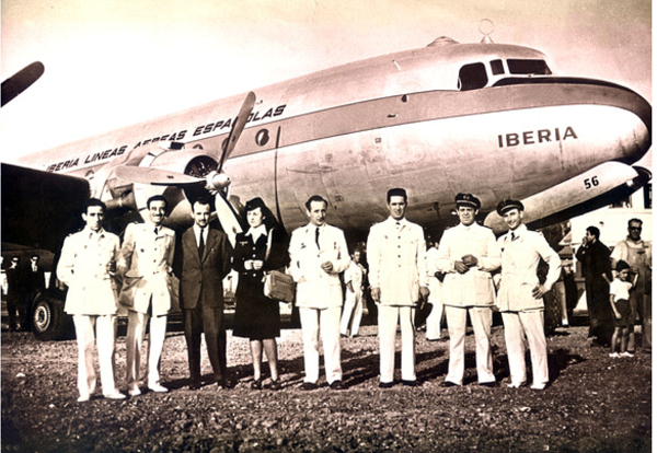 Iberia cumple 75 años volando a América Latina