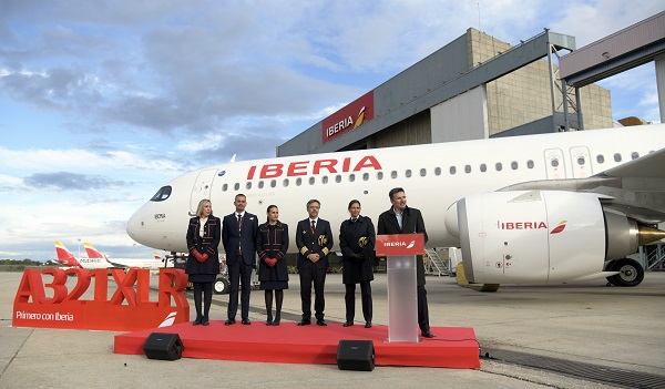 Iberia de estreno con el nuevo A321XLR