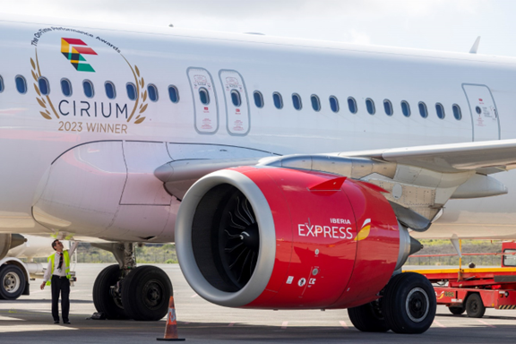 Iberia Express fue la low-cost más puntual del mundo en abril