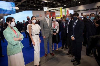Reyes de España presiden inauguración de FITUR 2021 “Especial recuperación Turismo”