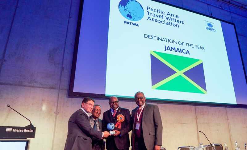 Jamaica recibe el premio como destino del año