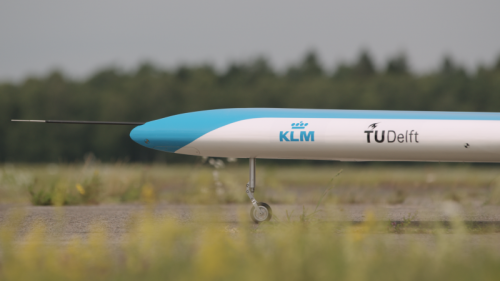 KLM y la Universidad de Delft presentan el primer vuelo de Flying-V