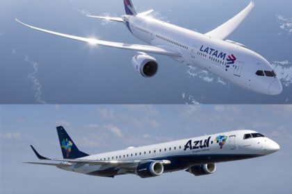 Azul y LATAM Airlines Brasil anuncian acuerdos de código compartido