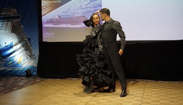 Noche española para lanzamiento NCL, Oceania y Regent Cruises