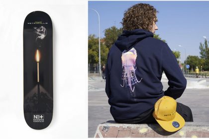 “NO+”nueva colección de skates y ropa urbana con conciencia social