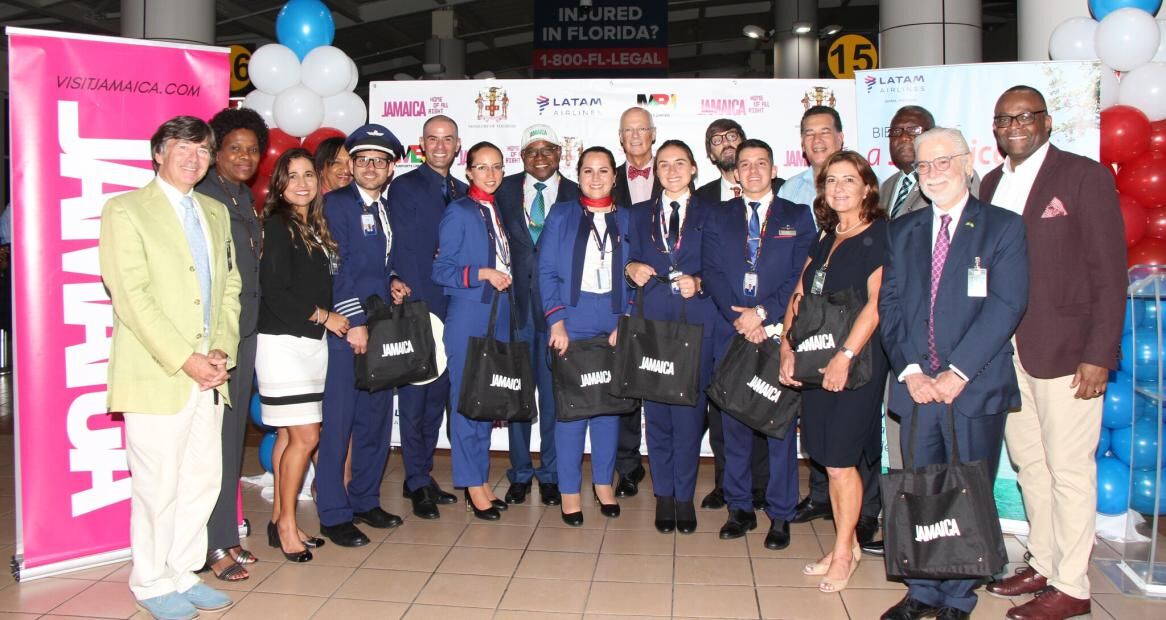 LATAM Airlines inauguró vuelo directo entre Lima y Montego Bay