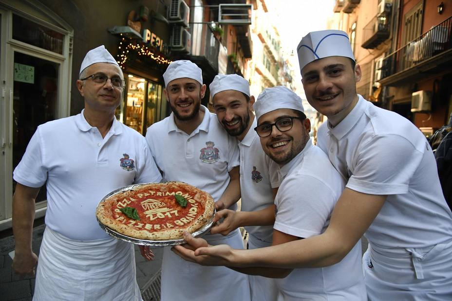Patrimonio Inmaterial de la Humanidad  la pizza napolitana