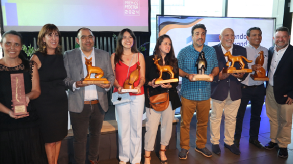 Chile: 6 ganadores de los Premios Fedetur 2024  por su aporte