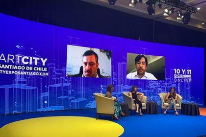 Hoy y mañana exitosa Smarcity Expo Santiago