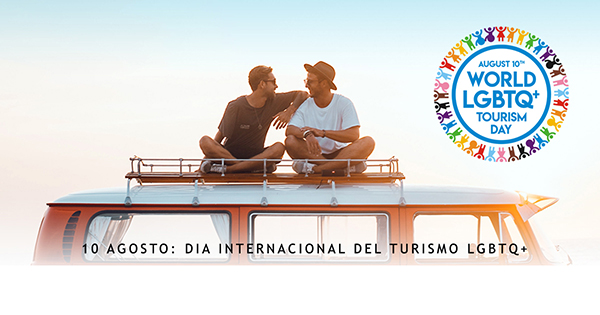 Países se unen celebrando el Día Mundial del Turismo LGBTQ+ el 10 de Agosto