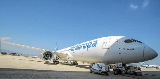 Air Europa retoma parte de sus vuelos
