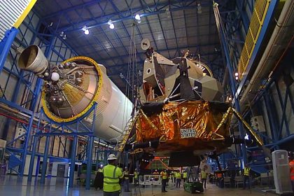 El Módulo Lunar "aterrizó" en Cabo Cañaveral