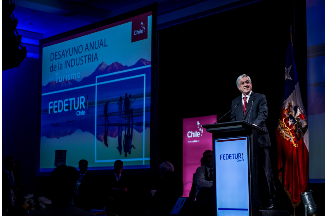 'El turismo es uno de los grandes motores del desarrollo de Chile'