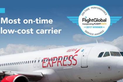 Iberia, de nuevo la más puntual del mundo