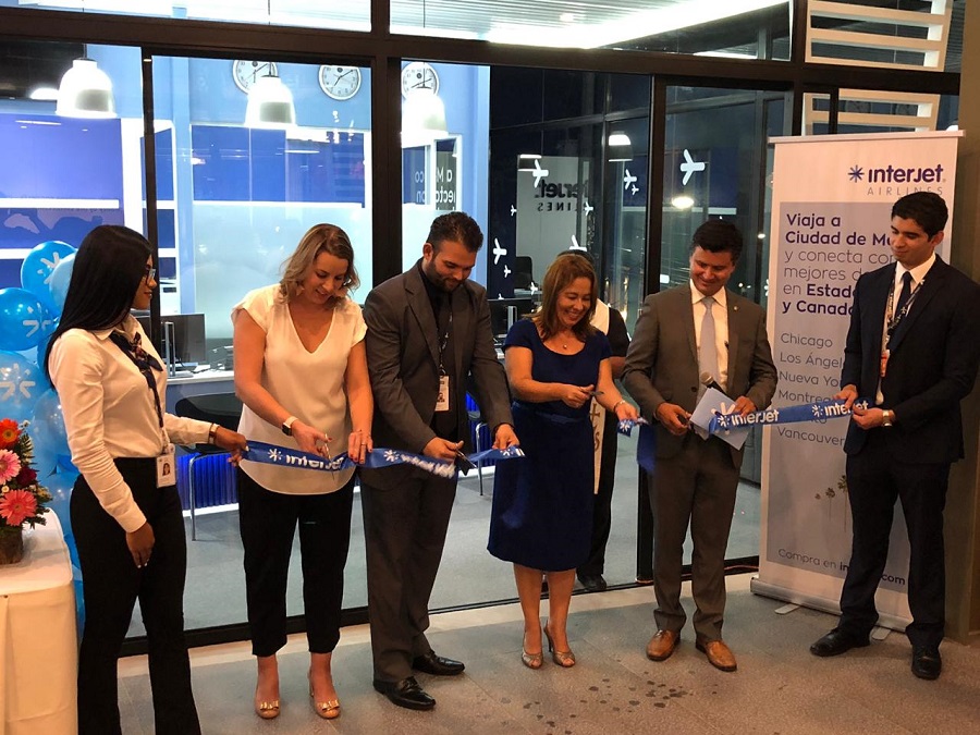 Interjet abrió oficina de ventas en la ciudad de San Salvador