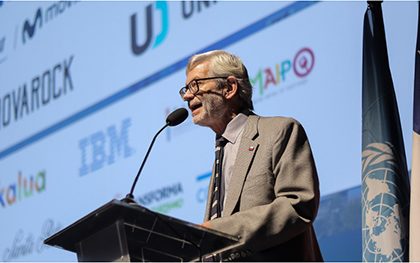 Ministro Fontaine participó en el Tourism Tech Adventure