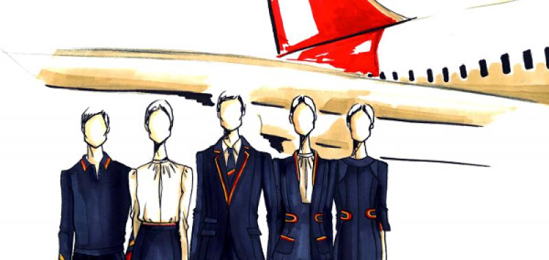 Teresa Helbig, la primera mujer en diseñar los uniformes de Iberia