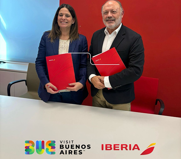 Iberia y Visit BUE renuevan acuerdo estratégico
