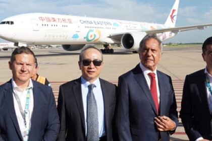 Primera conexión regular comercial entre China y Argentina